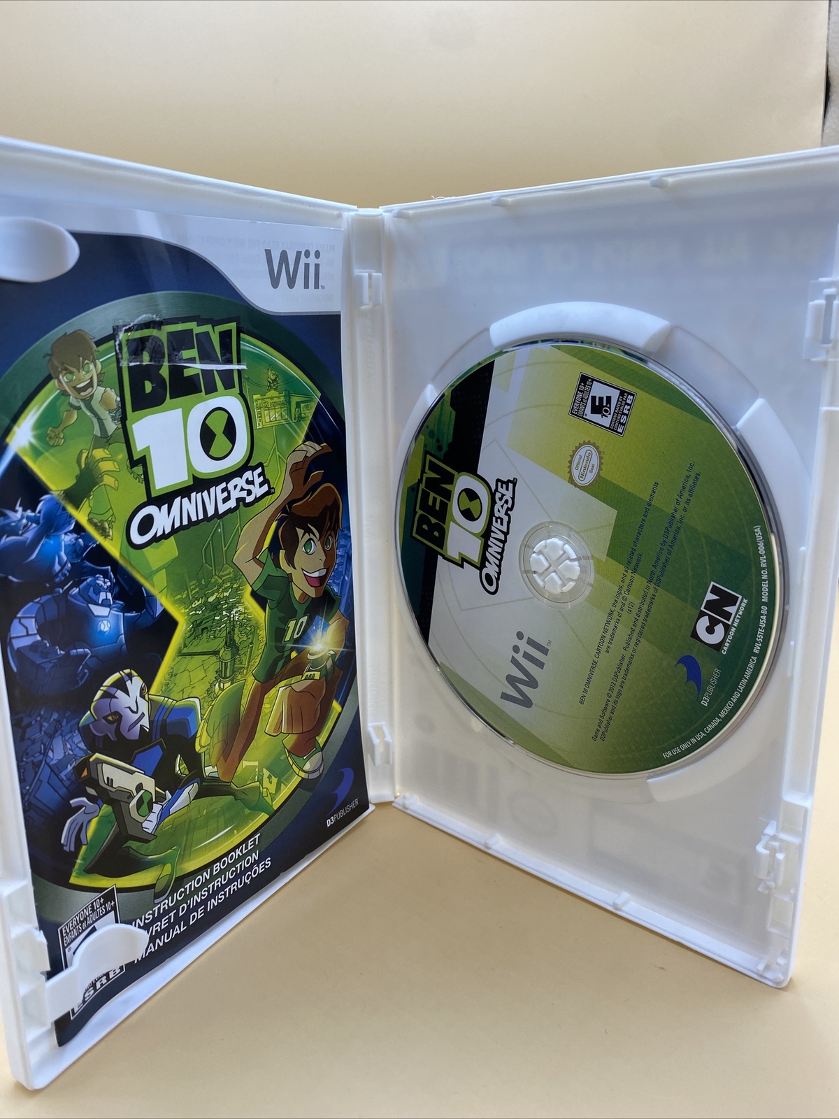 Ben 10: Omniverse (Nintendo Wii, 2012) Complete With Manual CIB Disc In VGC