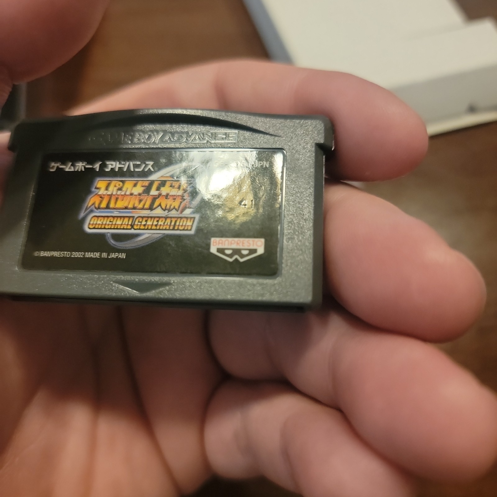 SUPER ROBOT WARS Original Generation (Gameboy Advance) Japan – Authentic –