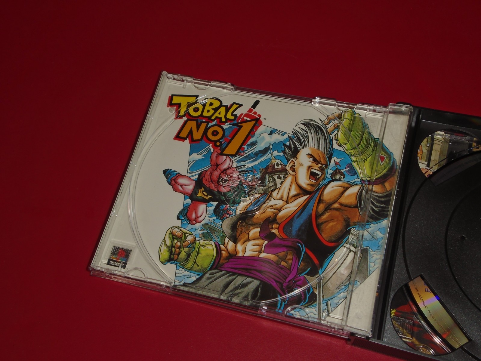 Tobal No. 1 PlayStation 1 PS1 1996 Final Fantasy VII Bonus Sampler CD No Manual