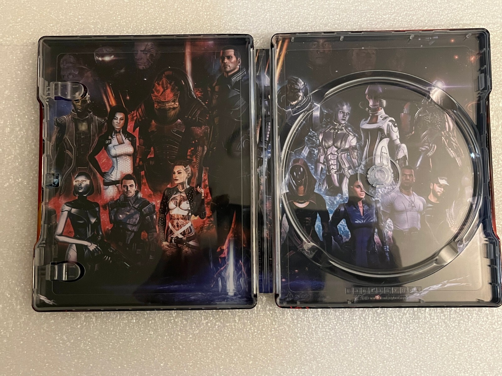 Mass Effect Custom-Made G2 Steelbook Case PS4/PS5/XBOX (NO GAME)