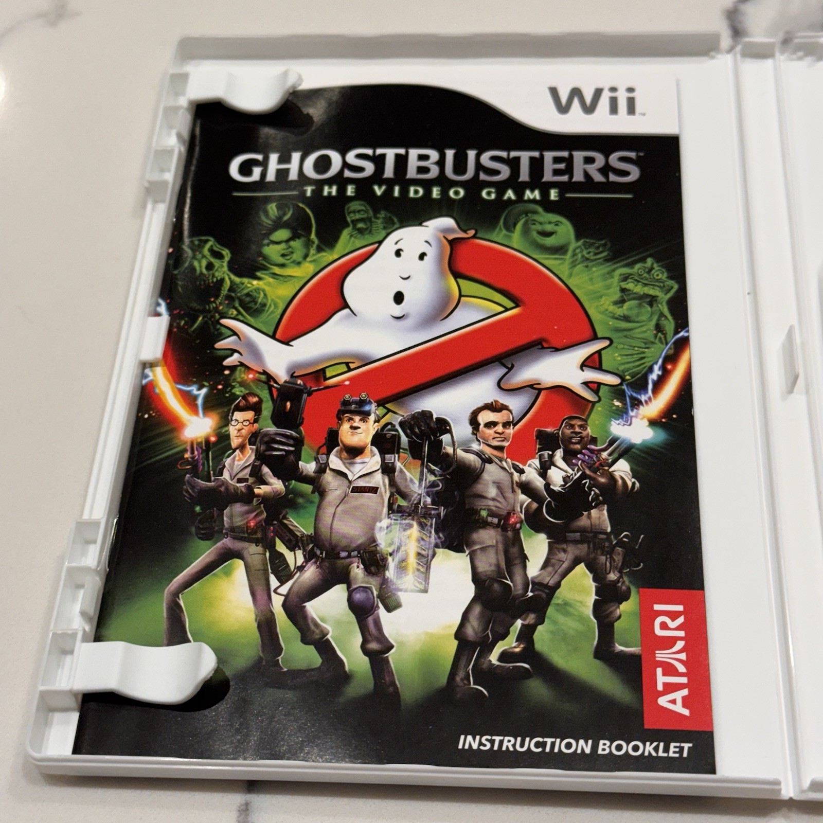 Ghostbusters: The Video Game (Wii, 2009) Complete CIB Manual FREE SHIPPING