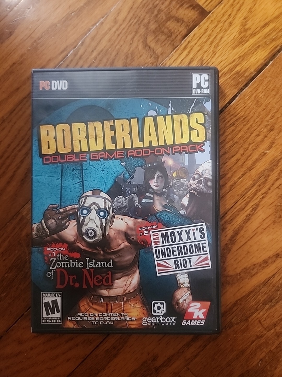Borderlands Double Game Add-On Pack The Zombie Island of Dr Ned & Mad Moxxis PC