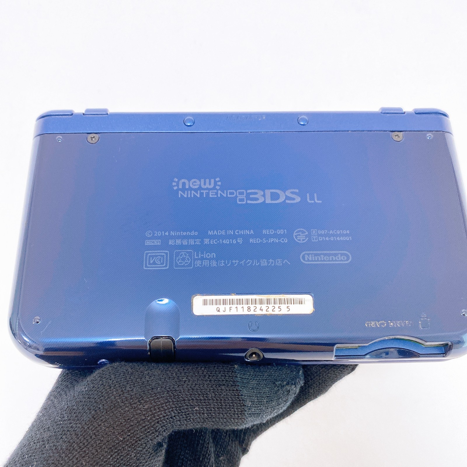 【Top IPS】New Nintendo 3DS LL XL Metallic Blue Japan Console Tested Fast Shipping