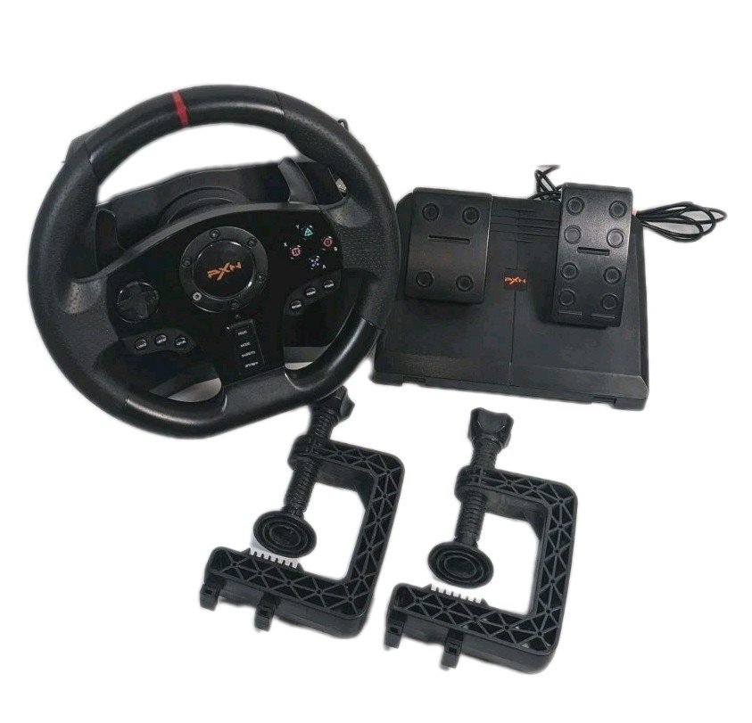 PXN V900 Gaming Race Steering Wheel Pedals 270/900° For PS4, PC, XBOX, Switch