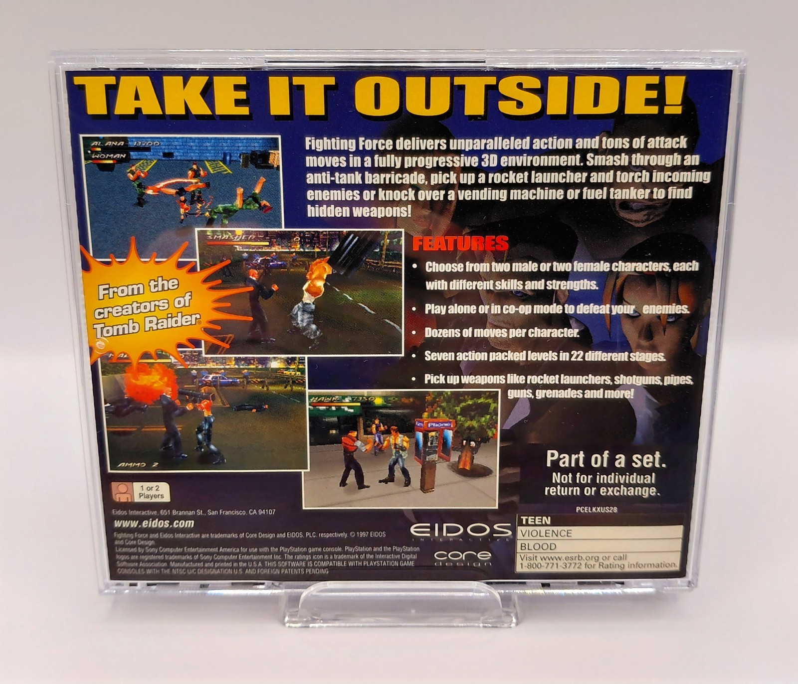 Eidos Collectors’ Edition (Sony PlayStation 1, 2002) – CIB
