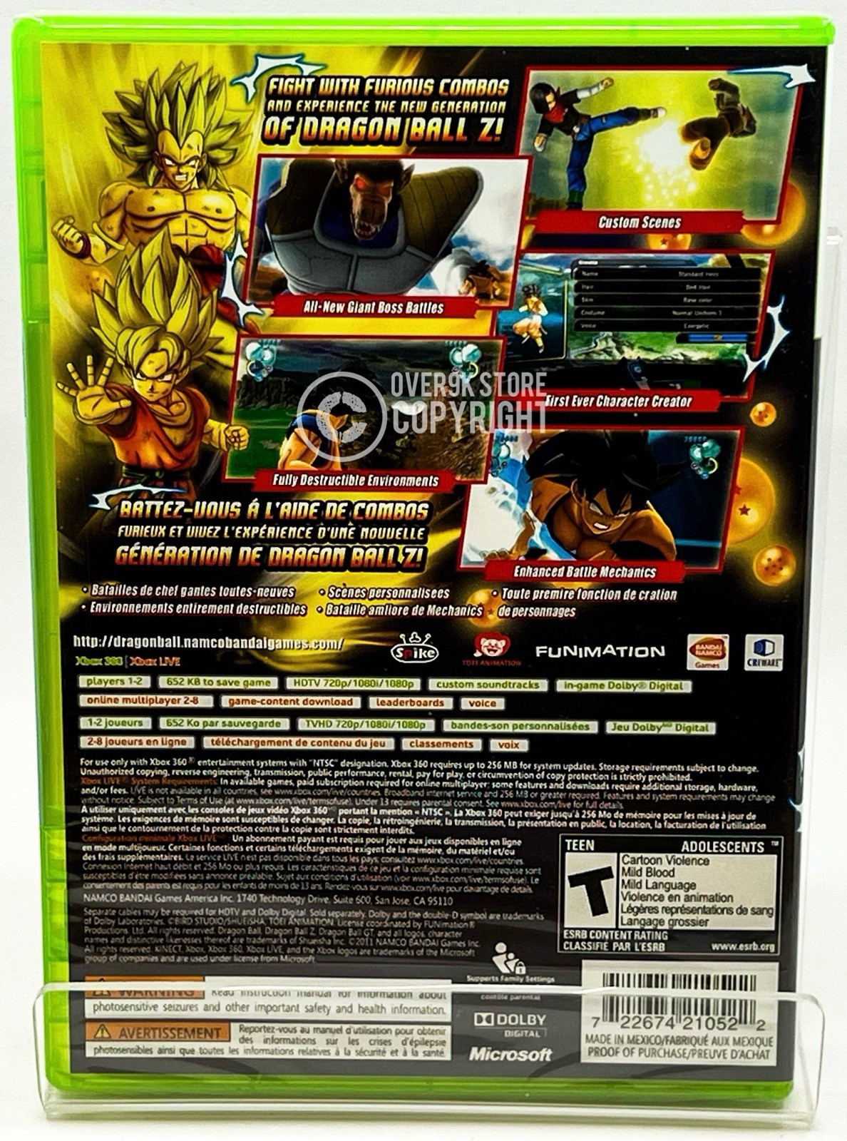 Dragon Ball Bundle w/ 3 Games – Xbox 360 – Brand New | Factory Sealed