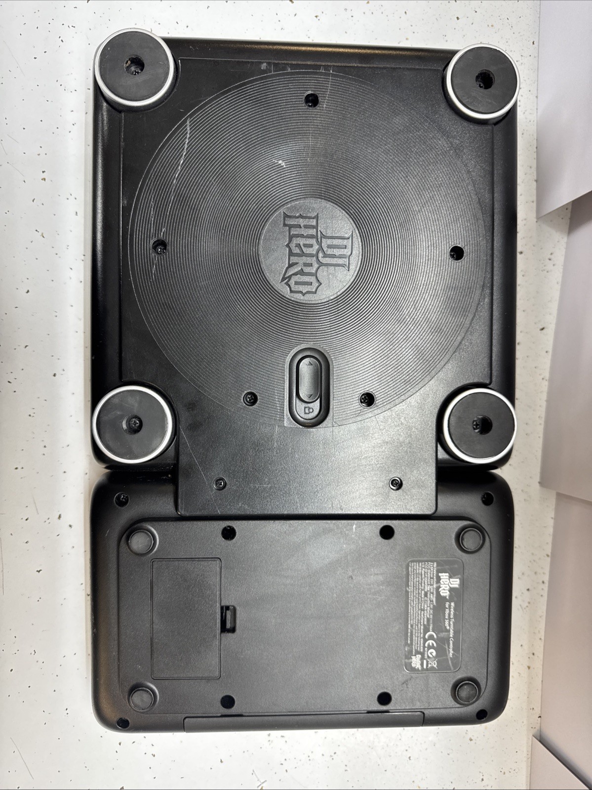 XBox 360 DJ Hero Wireless Turntable Unit