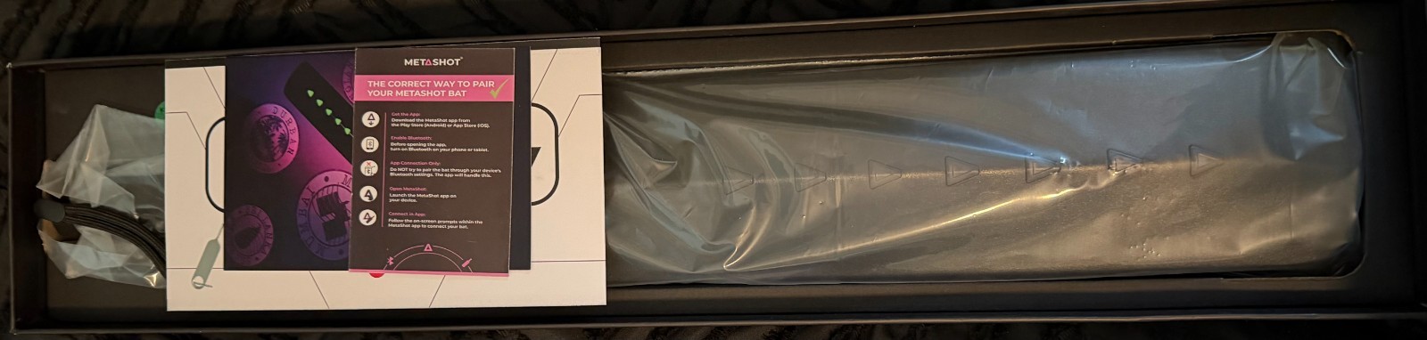 MetaShot Smart Bat + TV Connector Android/iOS/Windows – Works on all TVs NEW