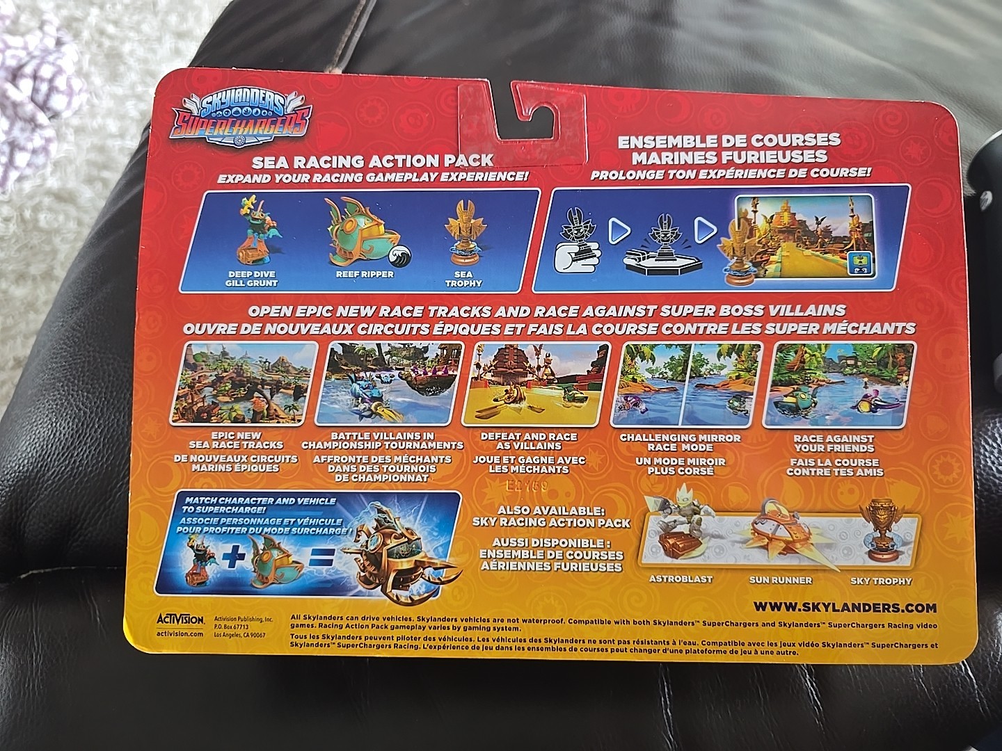 Skylanders Superchargers Sea Racing Action Pack Fast SHIP Mint Condition
