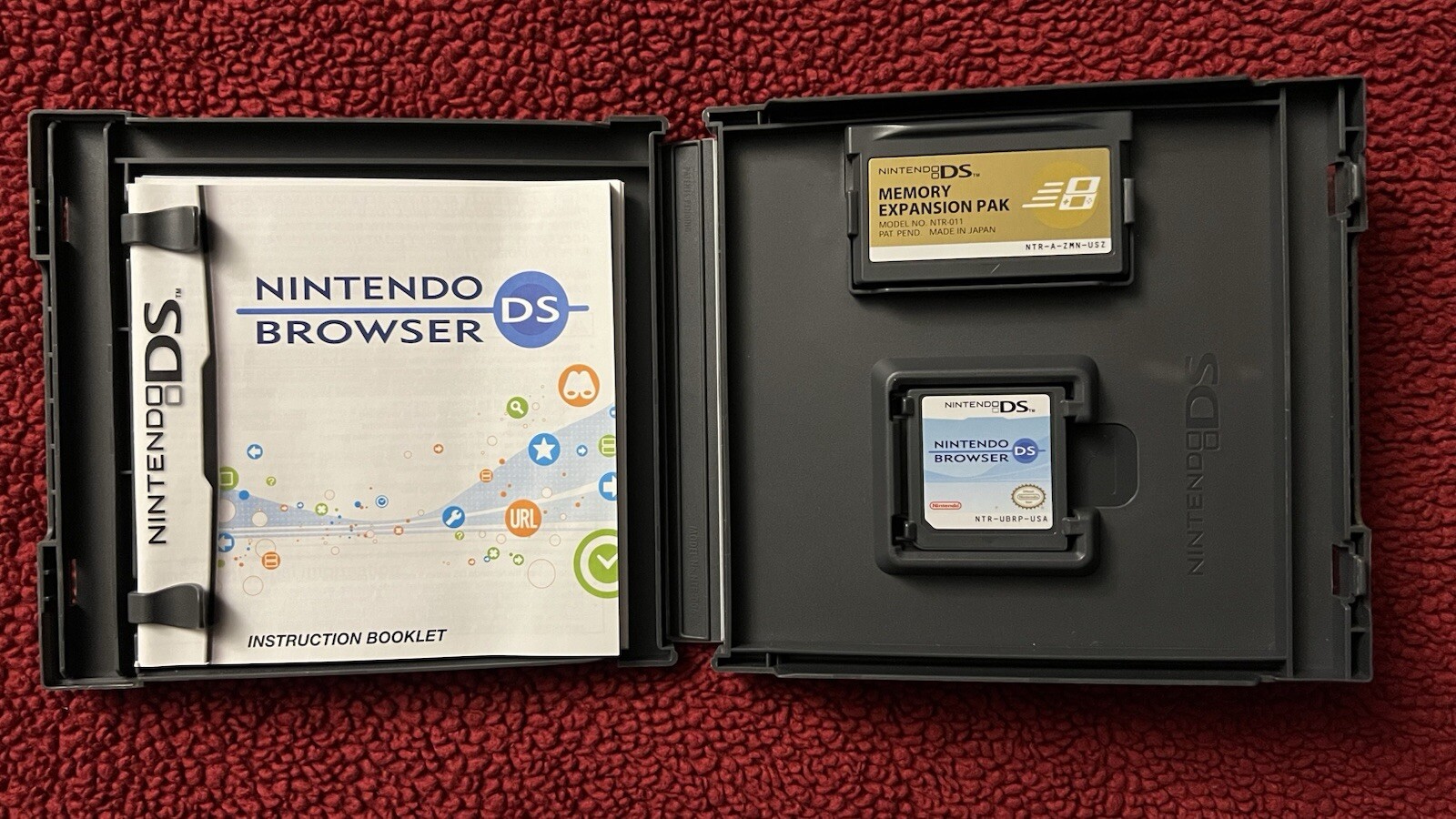 Nintendo DS Browser Complete With Memory Expansion Pack