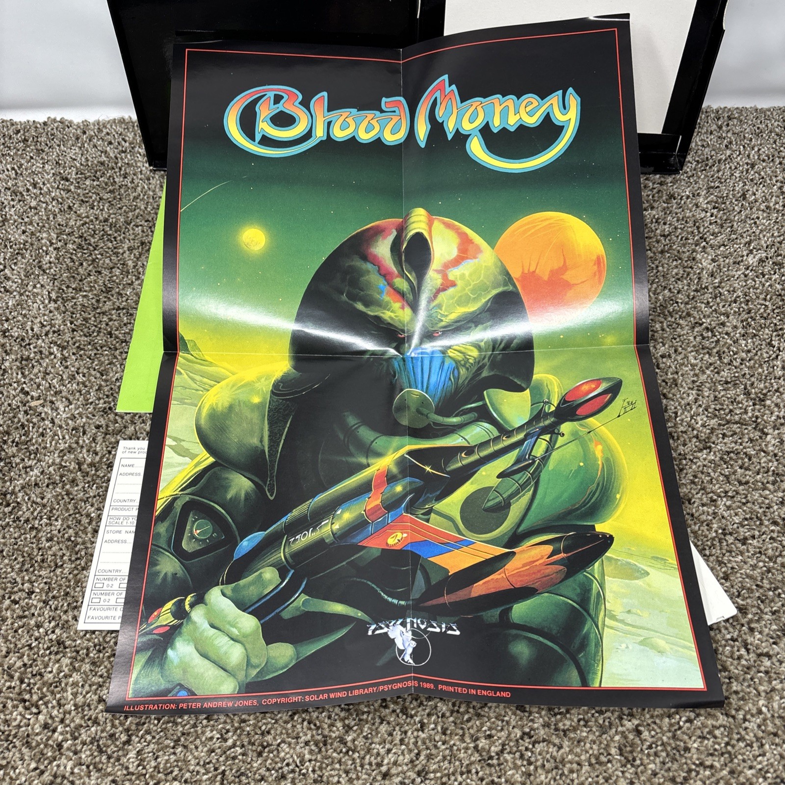 Blood Money – Psygnosis – (CIB) – Commodore AMIGA Big Box PC Gaming Untested