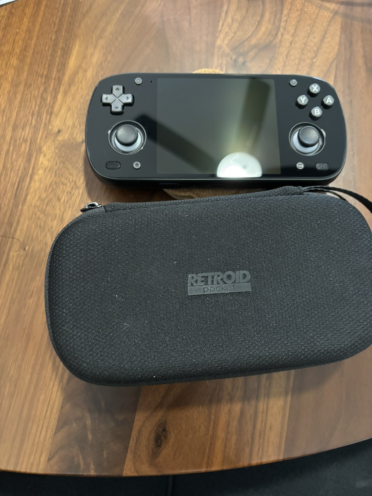 Retroid Pocket Mini V2 Emulation Handheld Black W/ Case (Excellent Condition)