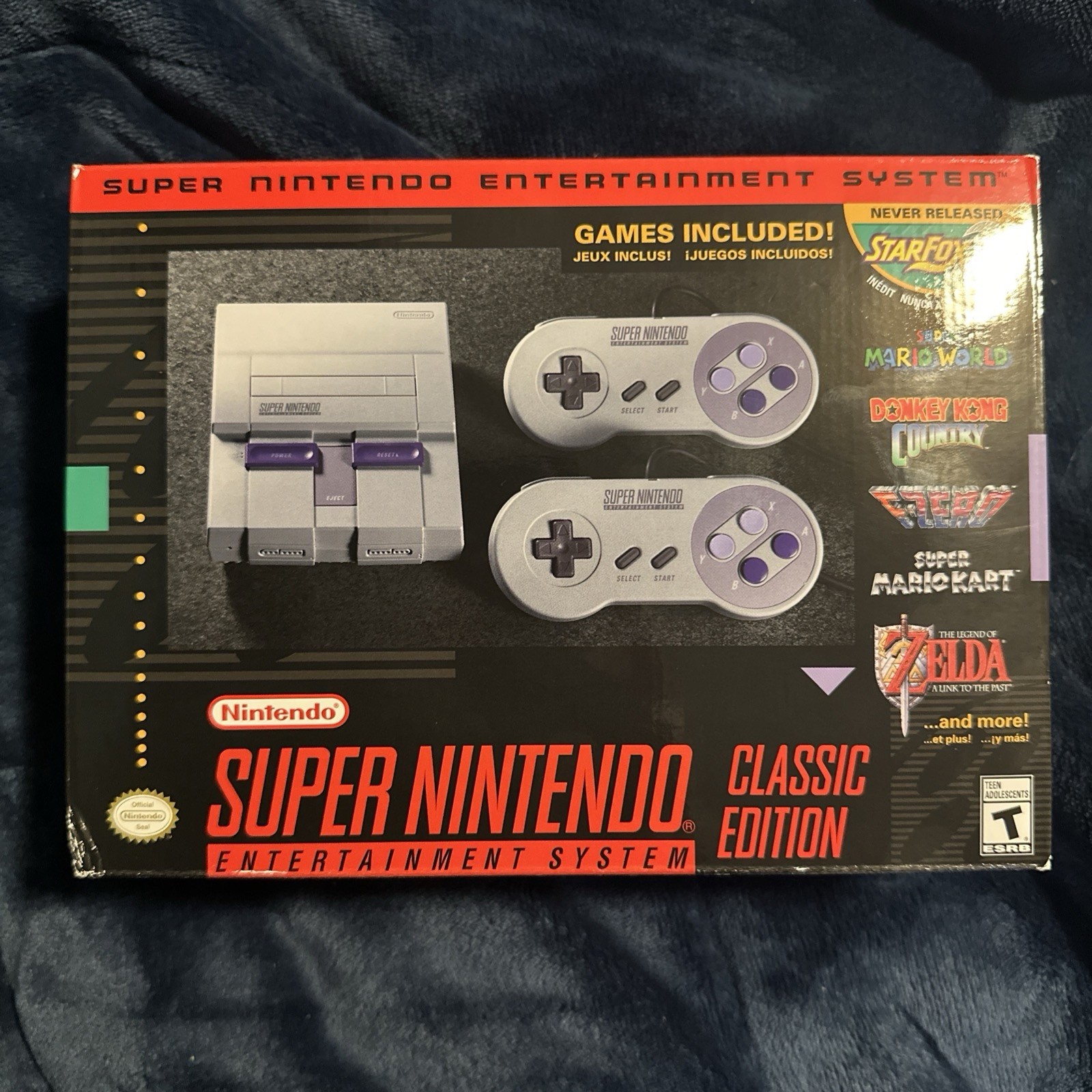 Authentic Super Nintendo Entertainment System – Classic Edition