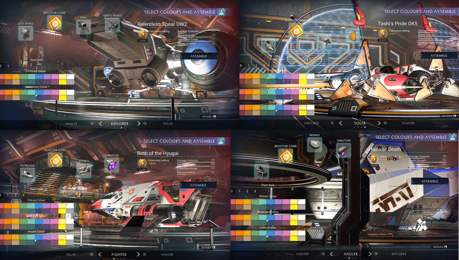 No Man’s Sky – CRAFT ANY SHIP – EVERY NEEDED SHIP PART – (PS4 PS5 XBOX PC STEAM)