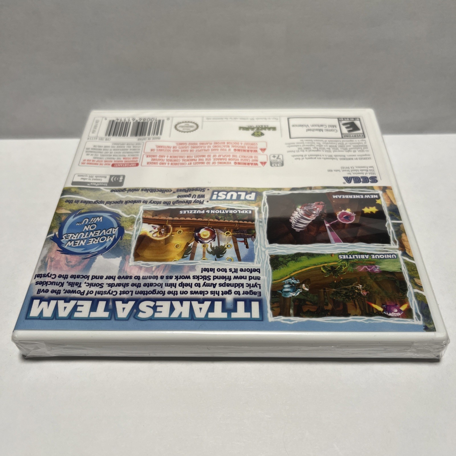 Sonic Boom: Shattered Crystal for 3DS. (SEALED)