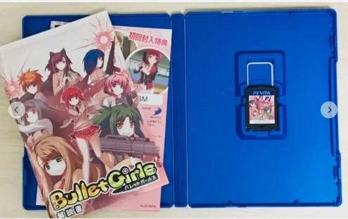 Bullet girls & Valkyrie Drive Bhikkuni 2 game set PS Vita