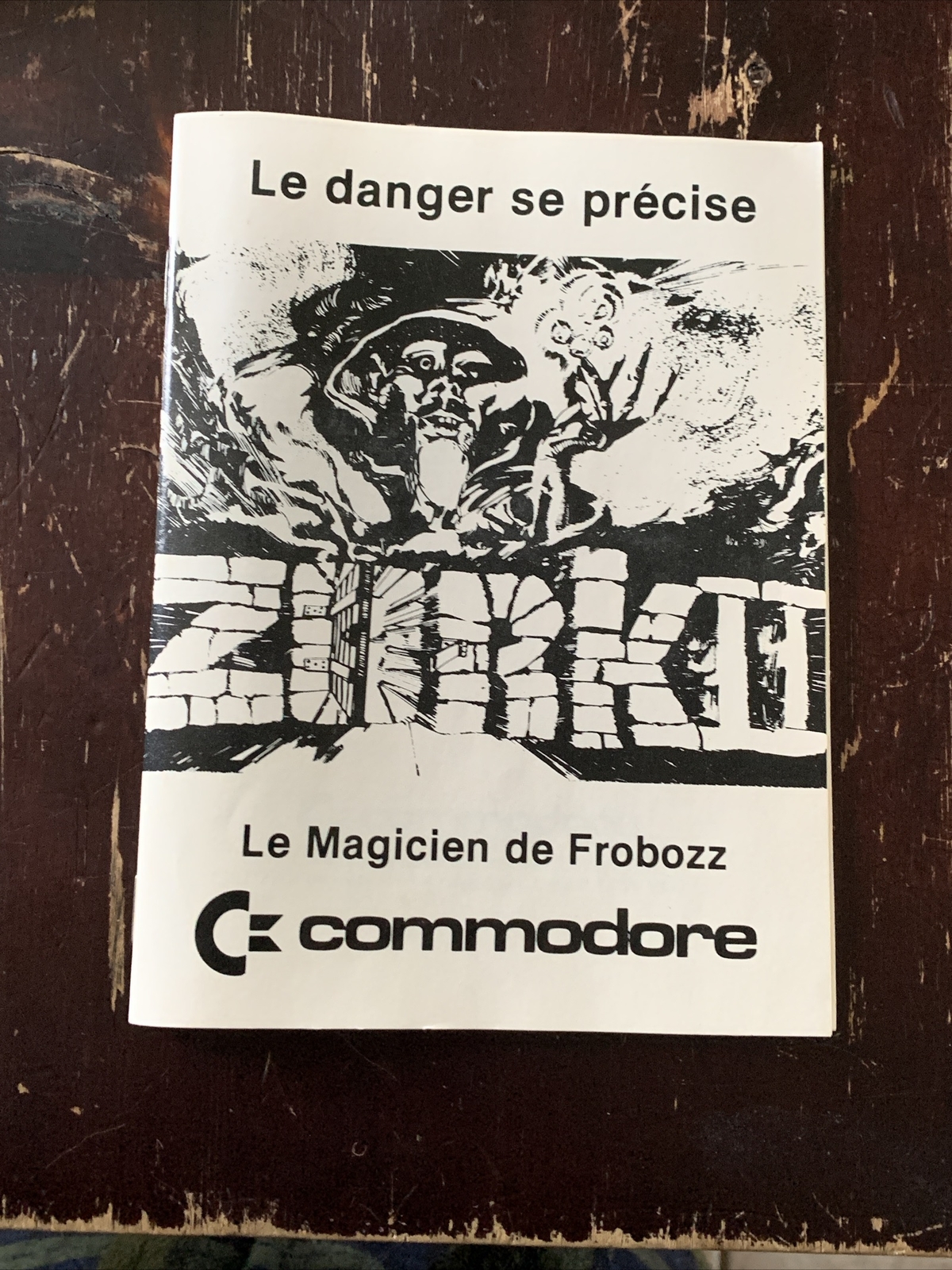 Zork II For Commodore 64 Game Disk French & English Version Clamshell Case Rare