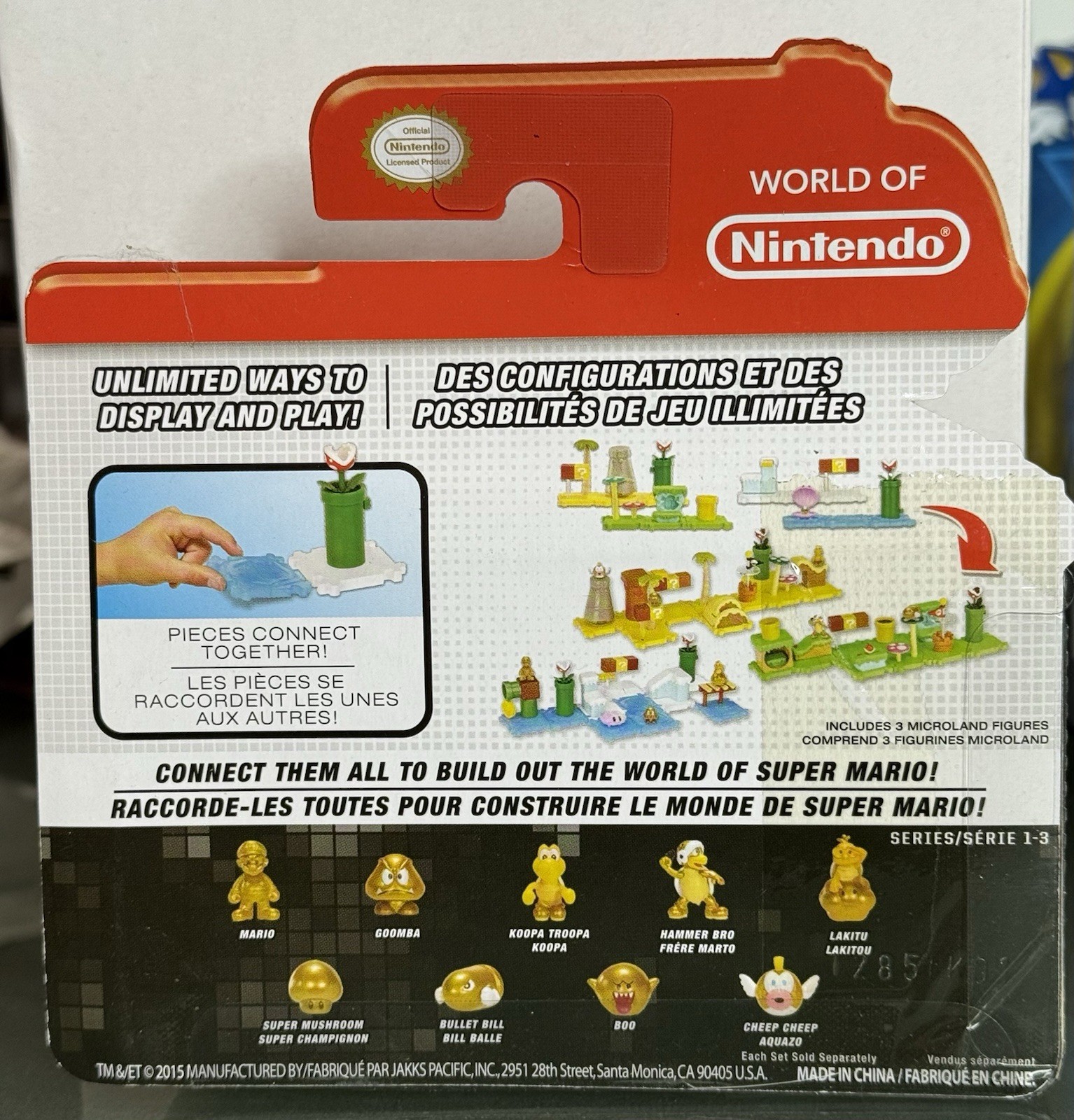 8 – World of Nintendo Gold Series Bullet Bill Koopa Troopa Cheep Microland 1-3