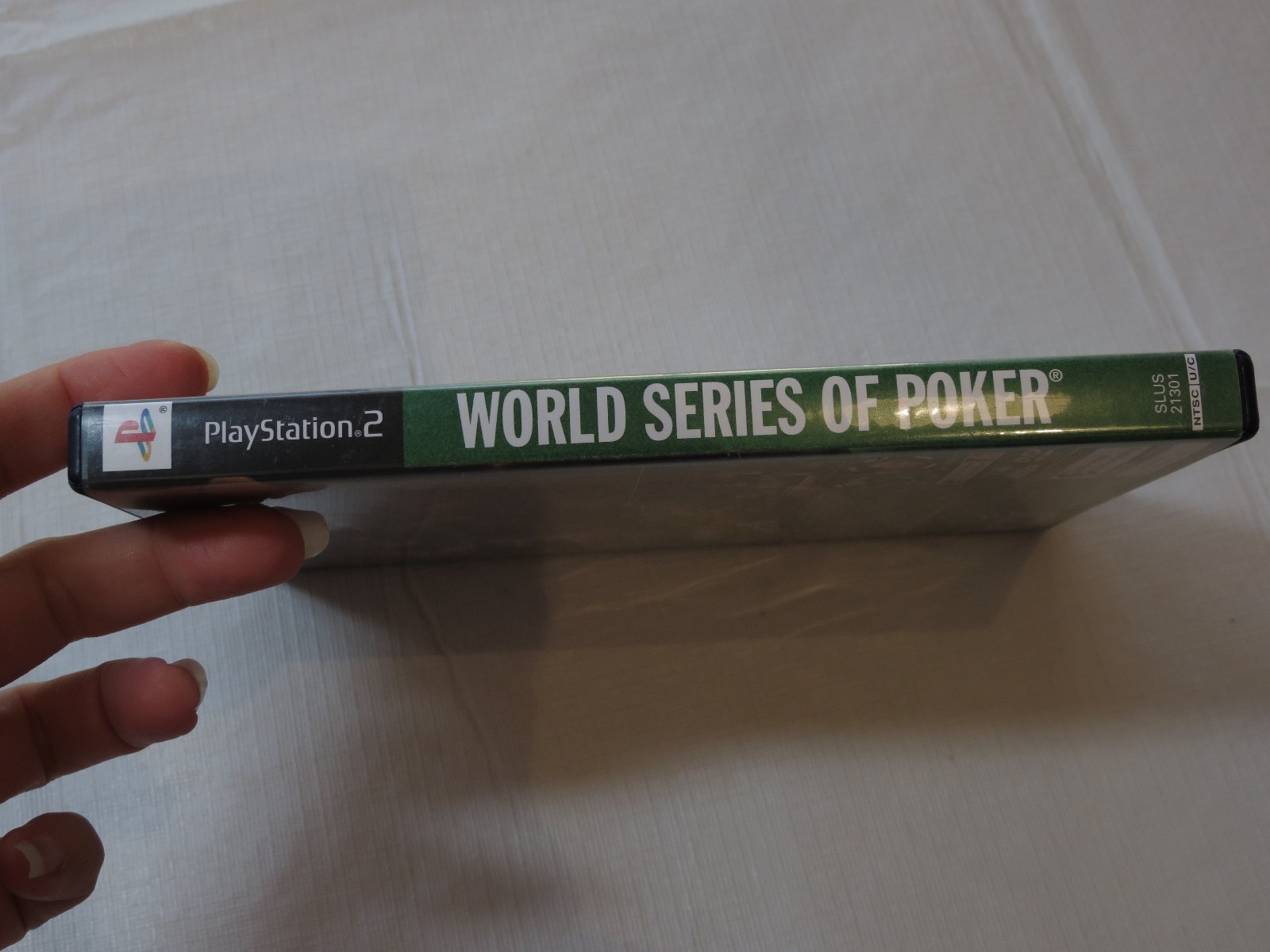 World Series of Poker Sony PlayStation 2 PS2 2005 E10+ Everyone 10+ Cassino Card