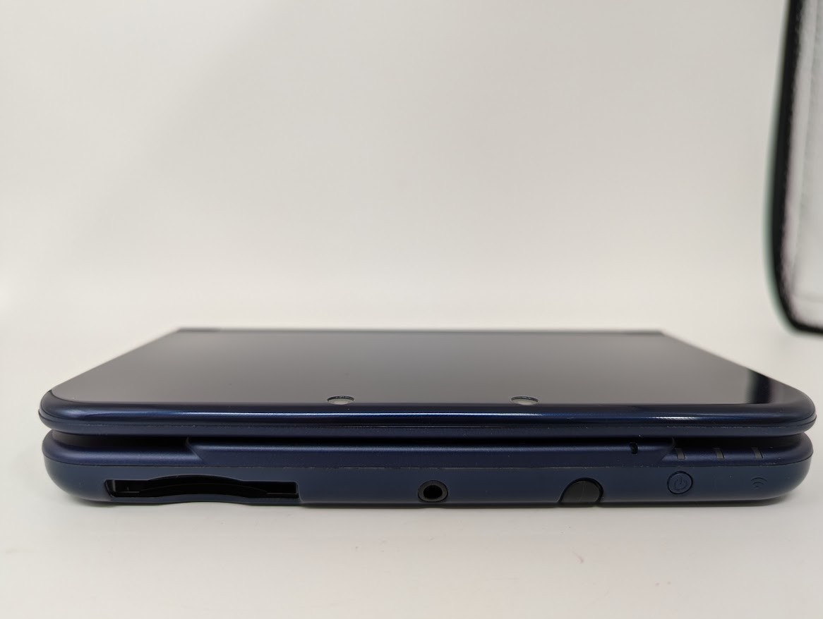 B25 Nintendo new 3DS LL XL console Metallic Blue japan w/box pen manual fx