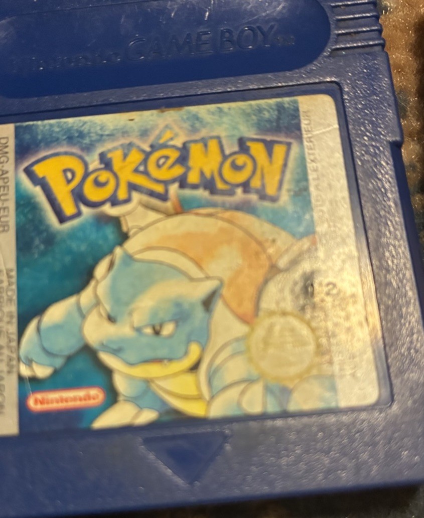 Pokemon Blue Red Yellow Bundle Gameboy Game Lot Bundle Authentic Tested All Save