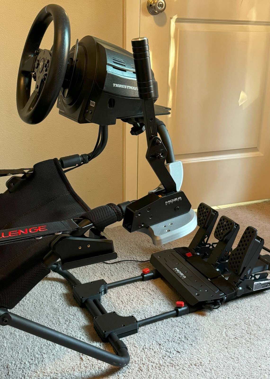 Playseat Challenge – Sim Racing Shifter Bracket Mount | TH8A, G920, G29