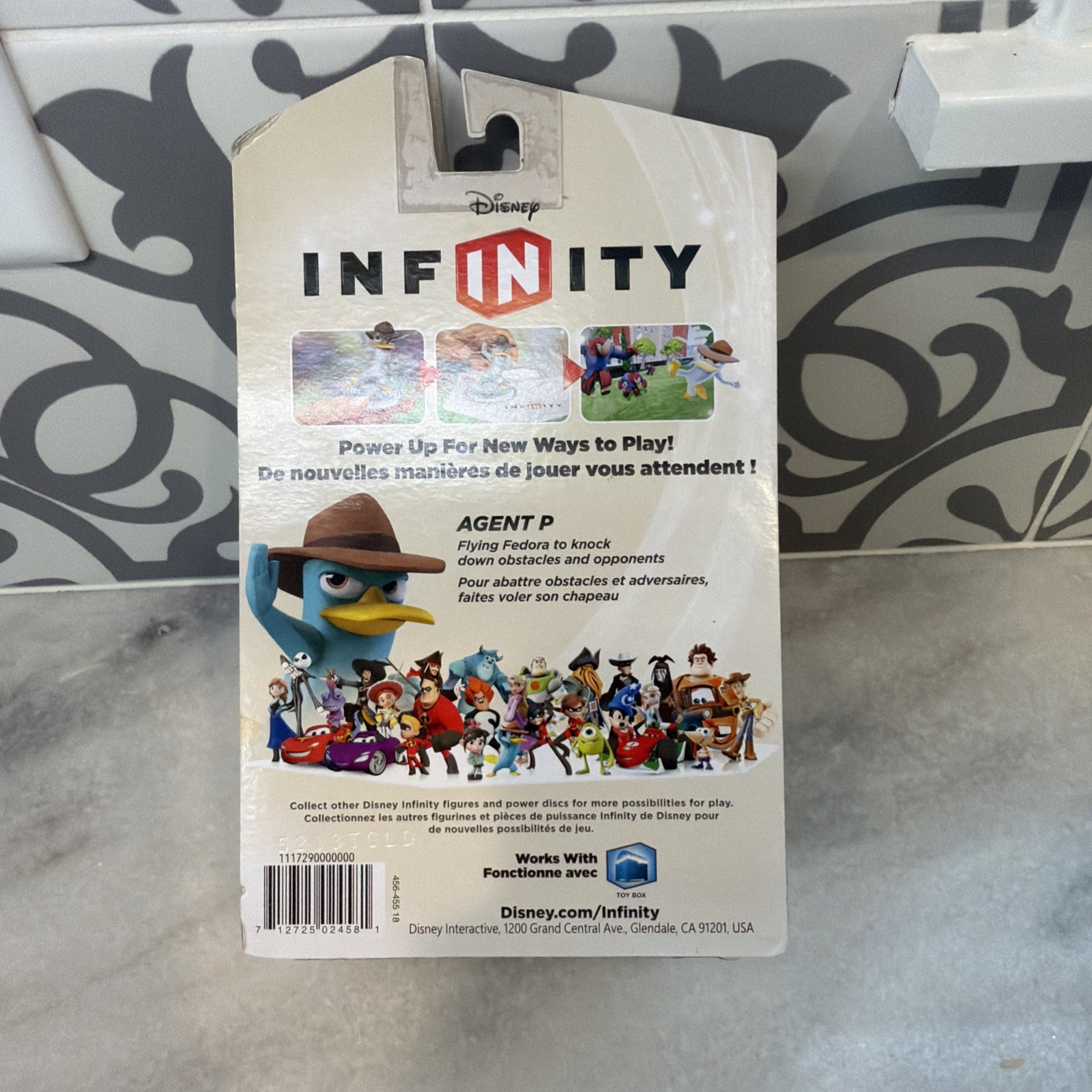 Disney Infinity Phineas and Ferb Agent P Crystal Figure ToysRUs Exclusive *New*