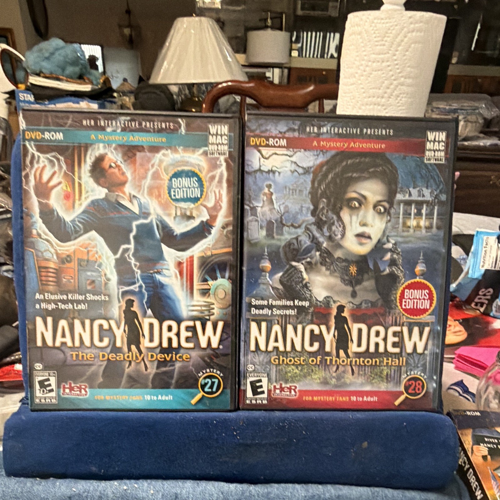 Nancy Drew PC/Mac DVD-ROM And Windows Bonus Edition Games Lot of 8