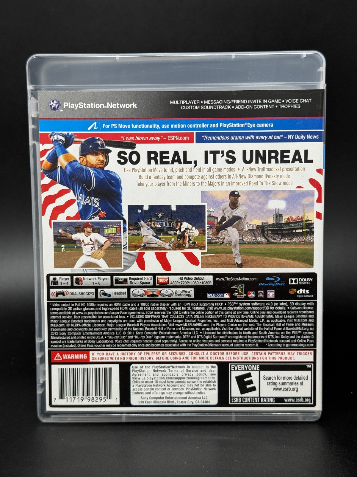 MLB 12: The Show (Sony PlayStation 3 PS3) *CIB – TESTED*