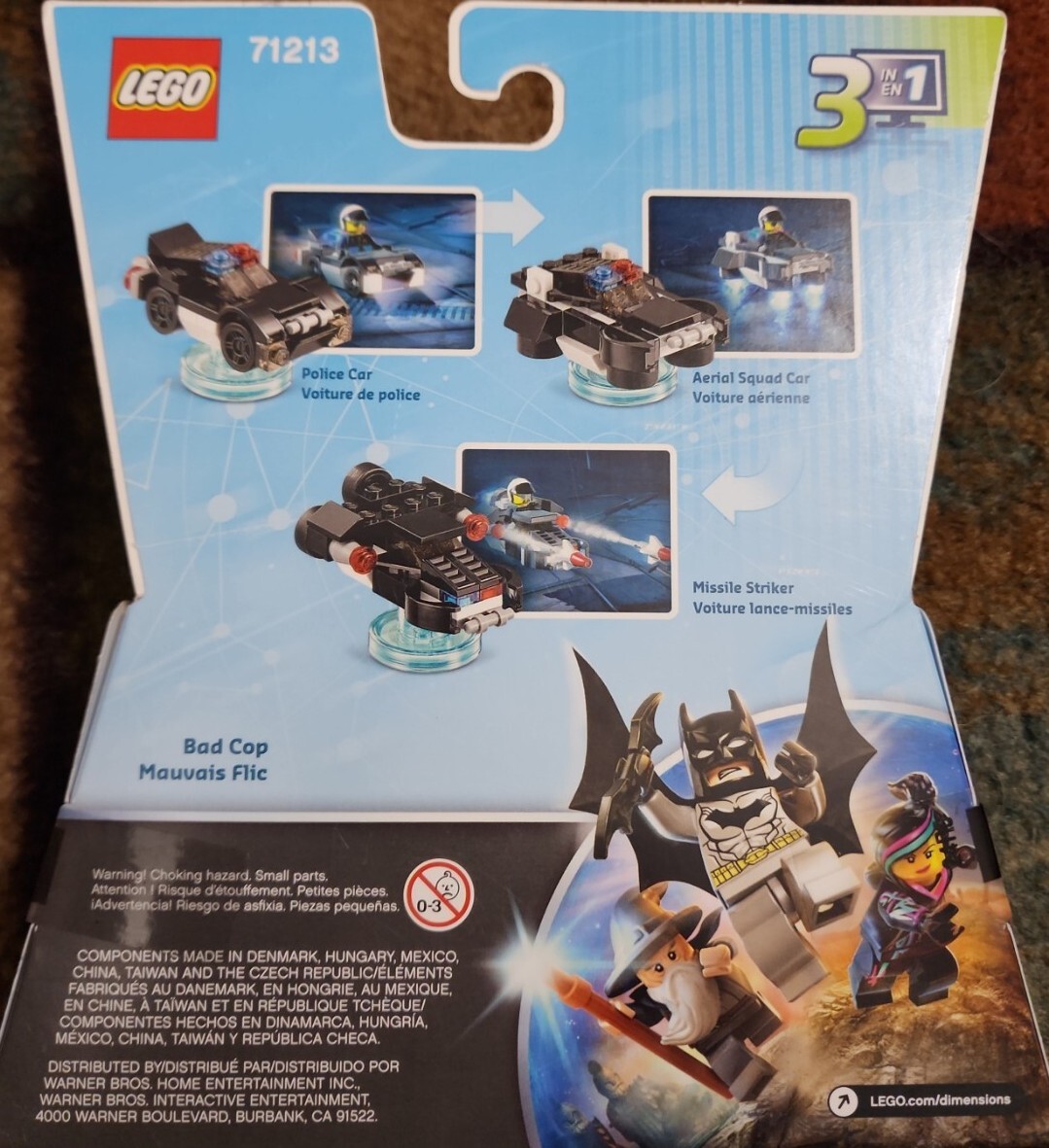 LEGO Dimensions The Lego Movie BAD COP Fun Pack NEW