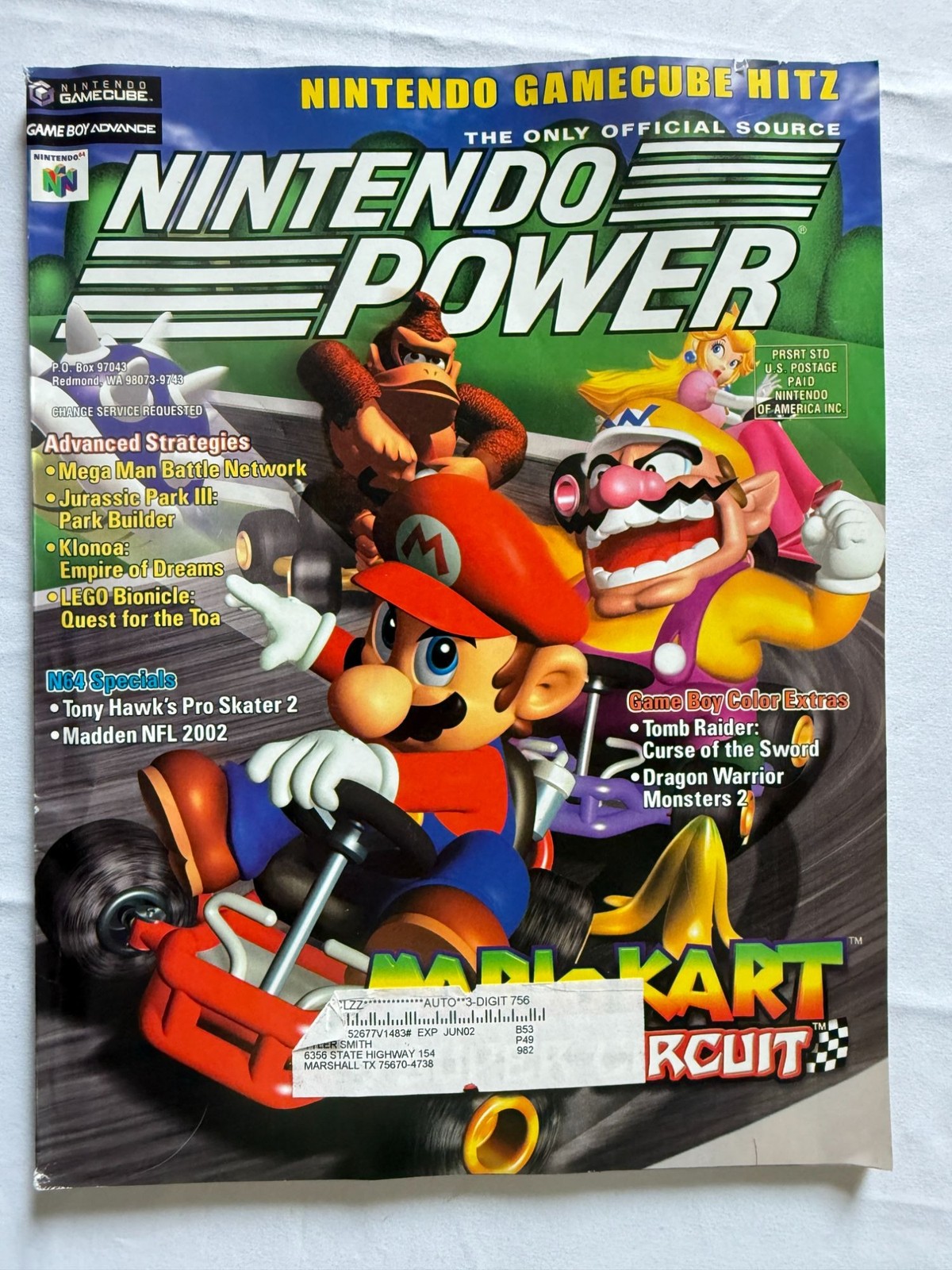 Nintendo Power 148 Super Mario Kart Super Circuit Dragon Warrior Monsters 2