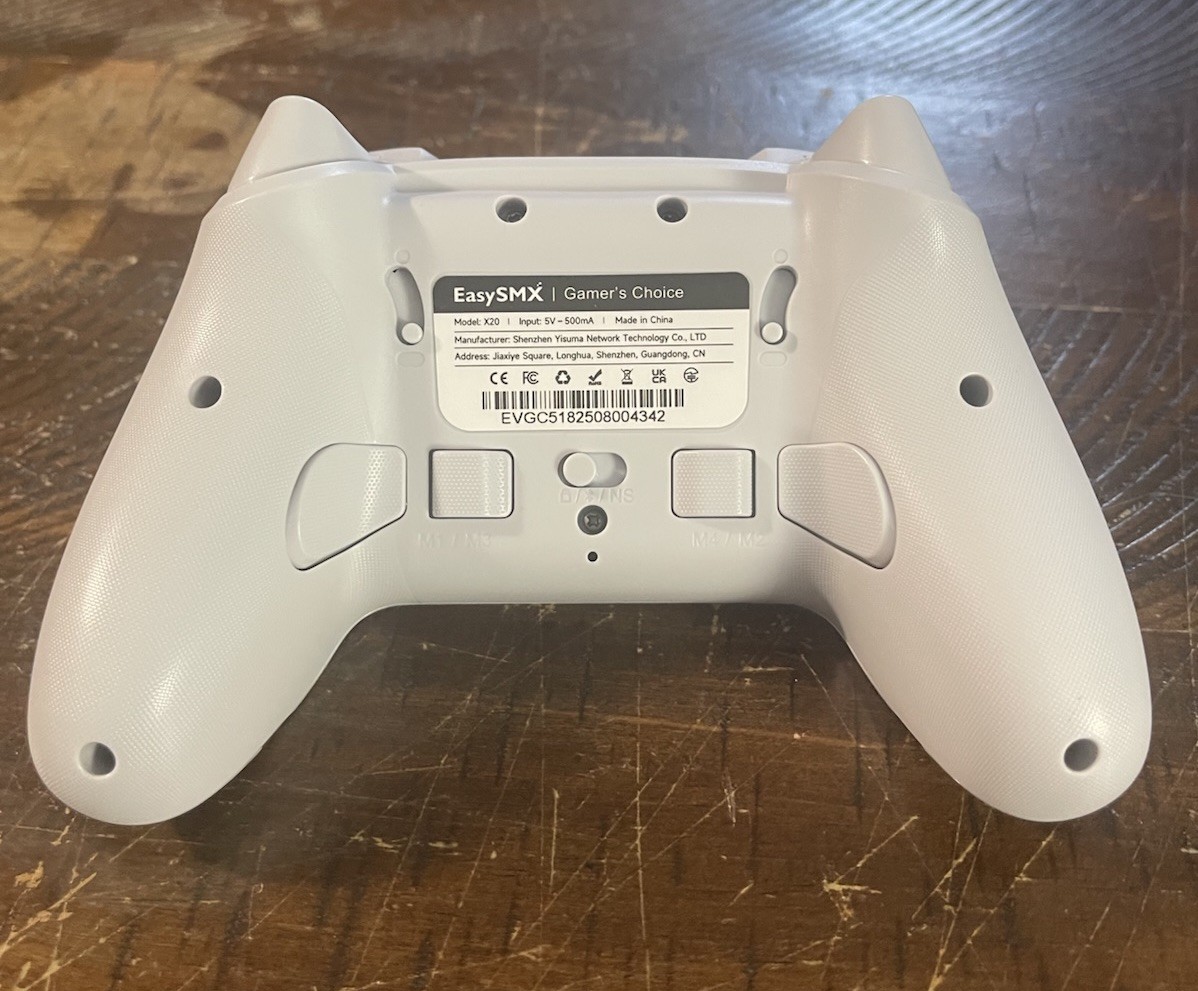 EasySMX X20 Wireless Gaming Controller w/ RGB Backlit, PC/Switch/Android/Steam