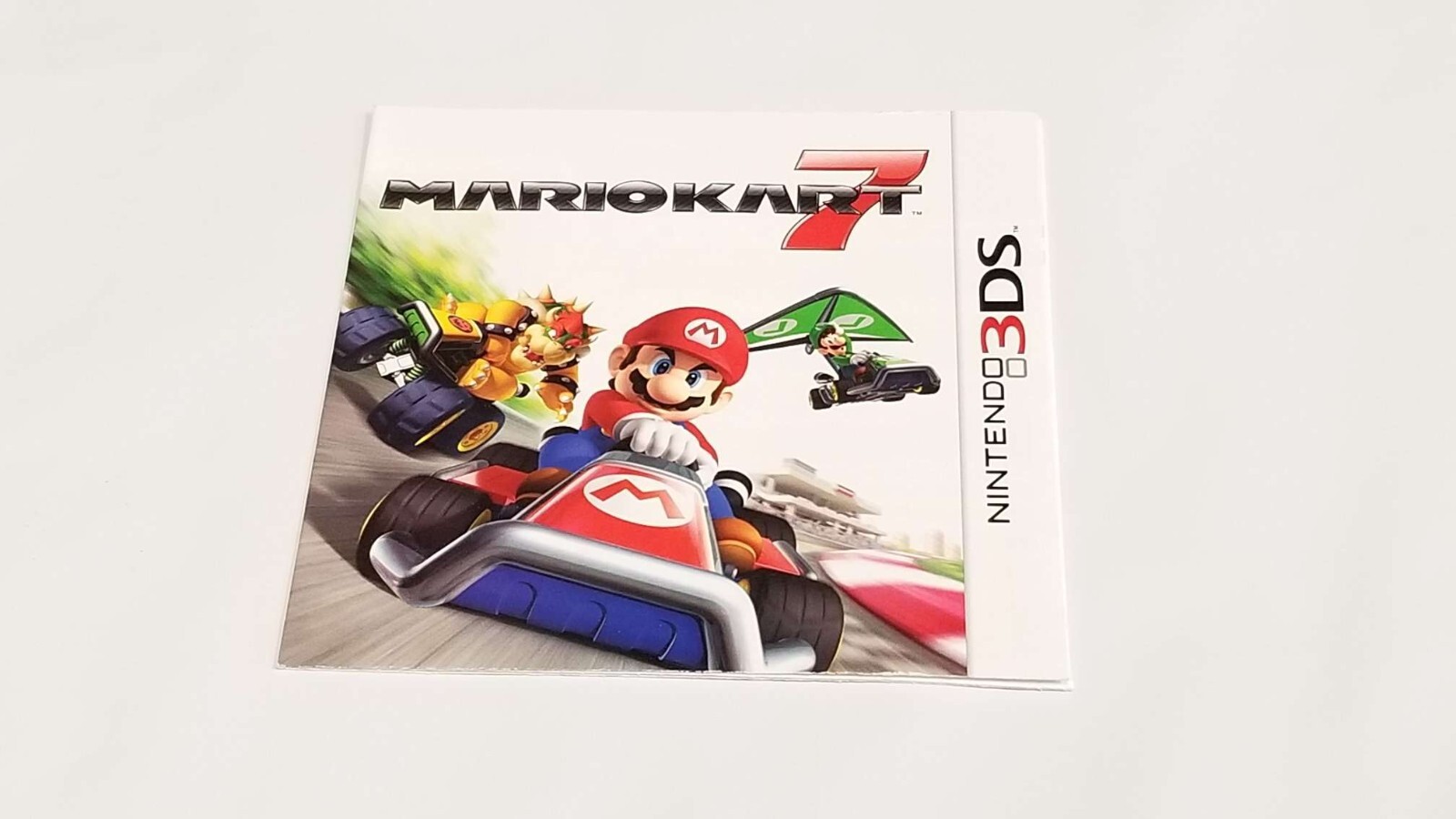 Mario Kart 7 Manual ONLY!! (Nintendo 3DS) – (UGC)