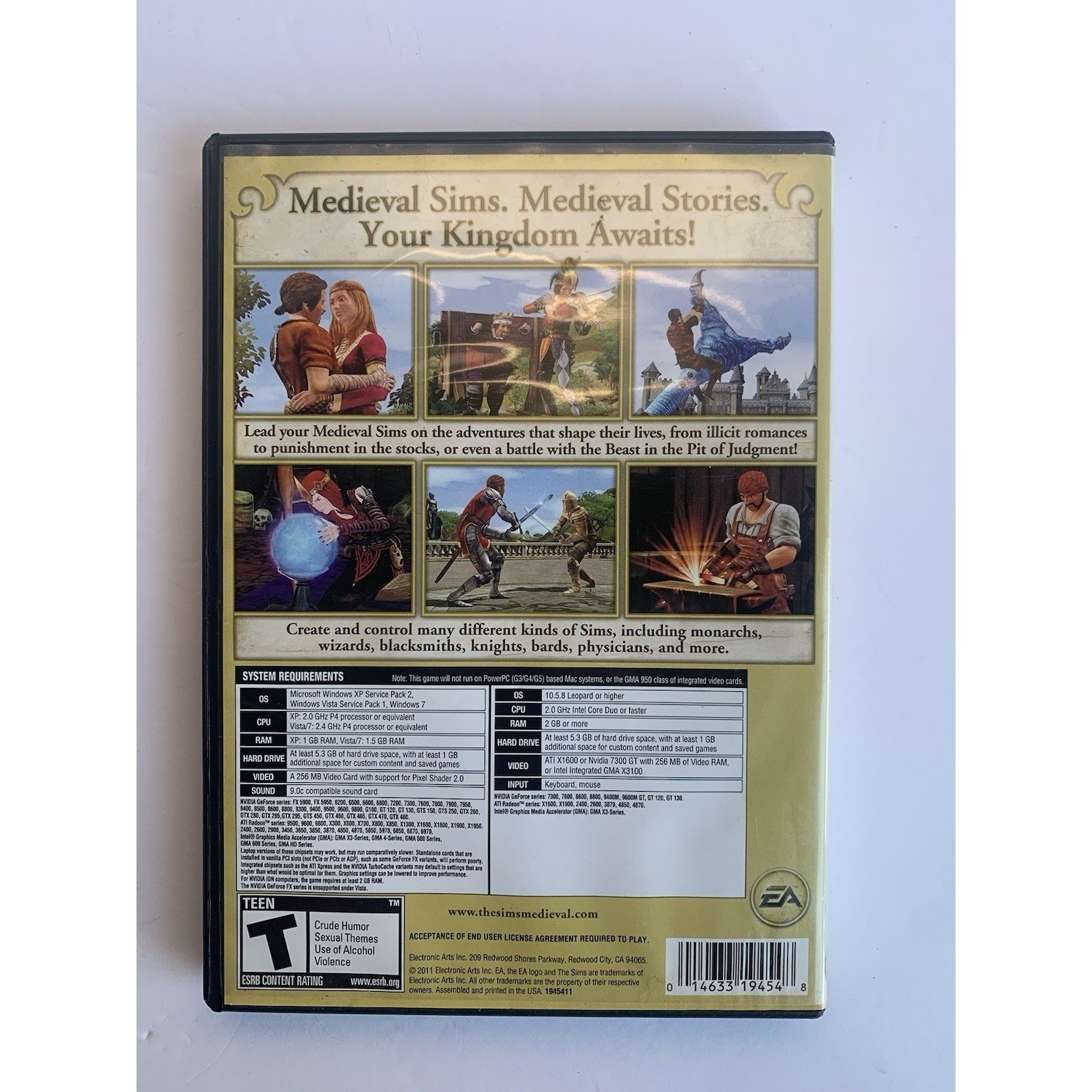 The Sims 2 Double Deluxe Seasons and The Sims Medieval Limited Edition PC Game