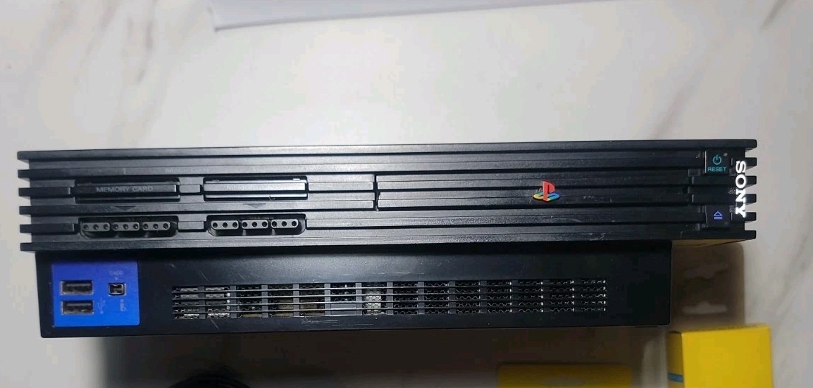 Sony PlayStation 2 PS2 Fat Console Bundle Tested Working with HDMI adapter