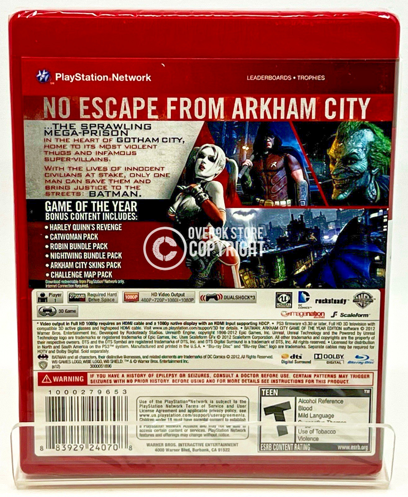 Batman – Arkham Asylum + Batman – Arkham City – PS3 – Brand New | Factory Sealed