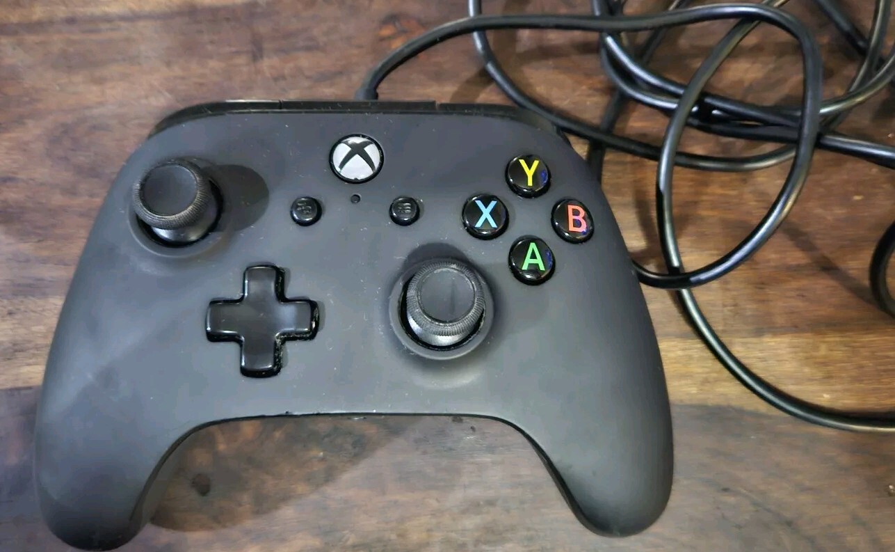 Microsoft Xbox Original Gamepad Controller S (X08-69873) Wired NO BREAKAWAY CORD