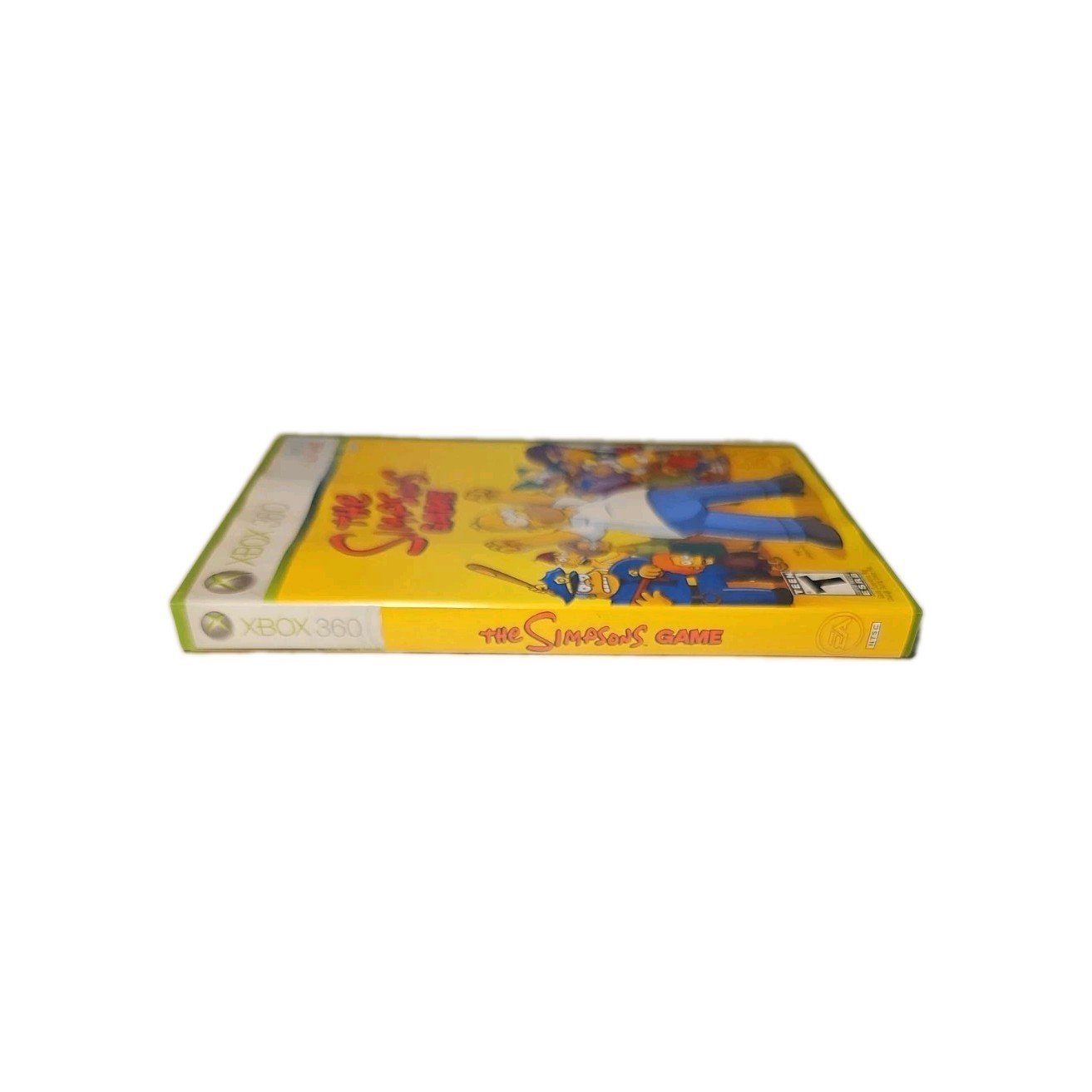 “The Simpsons Game” Xbox 360 EA 2007 with Manual – No Poster