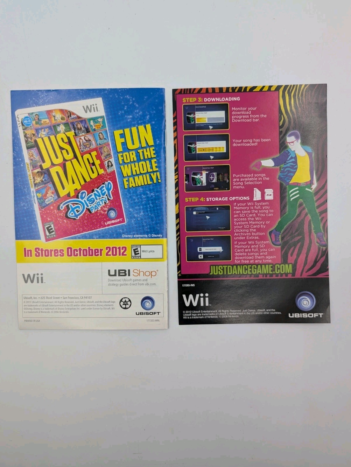Just Dance 4 (Nintendo Wii, 2012) Complete CIB