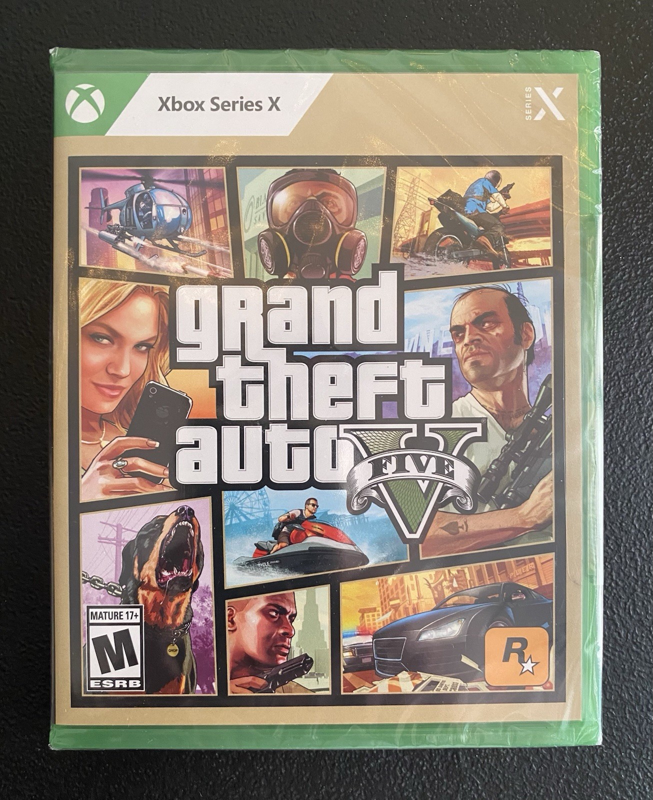 New Sealed Grand Theft Auto 5 (XBox Series X) Grand Theft Auto Five