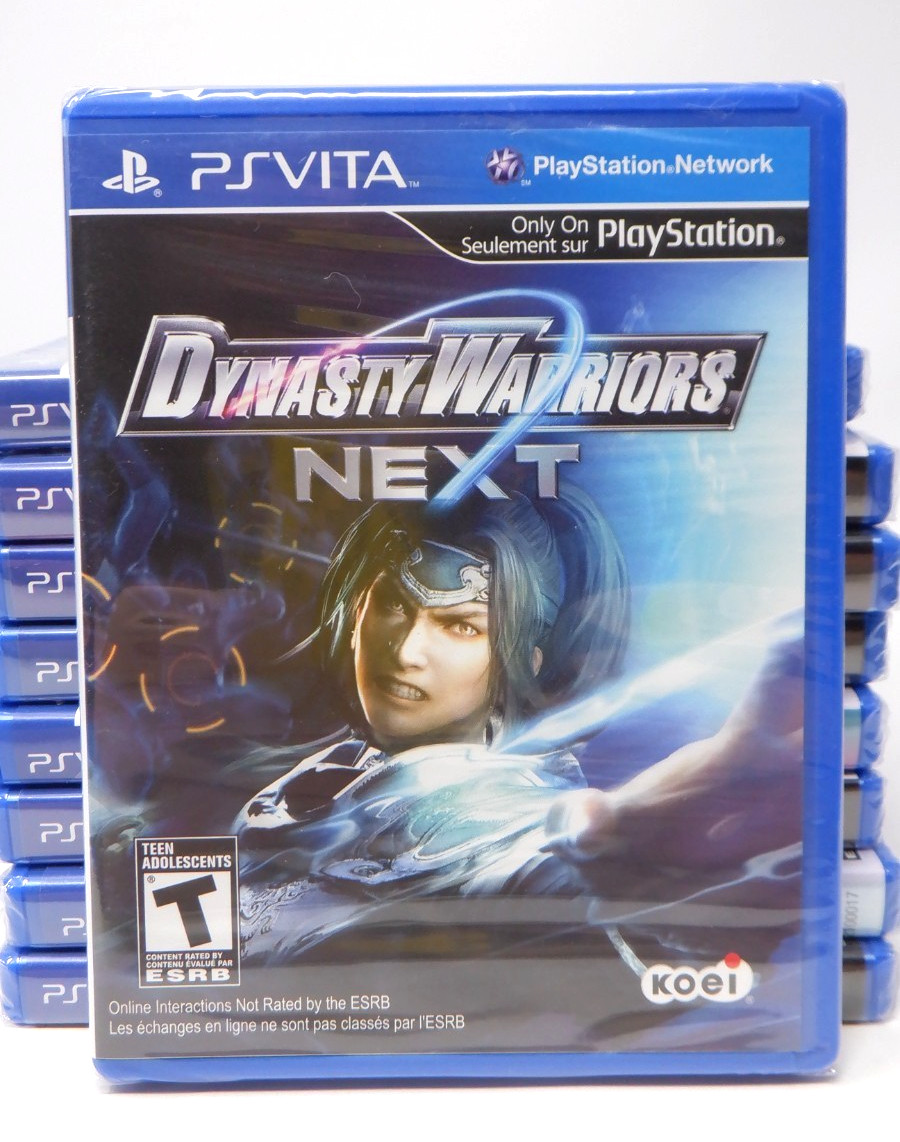 Dynasty Warriors Next (PlayStation Vita, 2012) UPC Punch [SEALED]