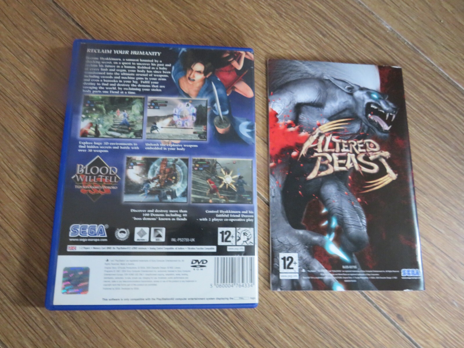 BLOOD WILL TELL PS2 Playstation 2 pal version