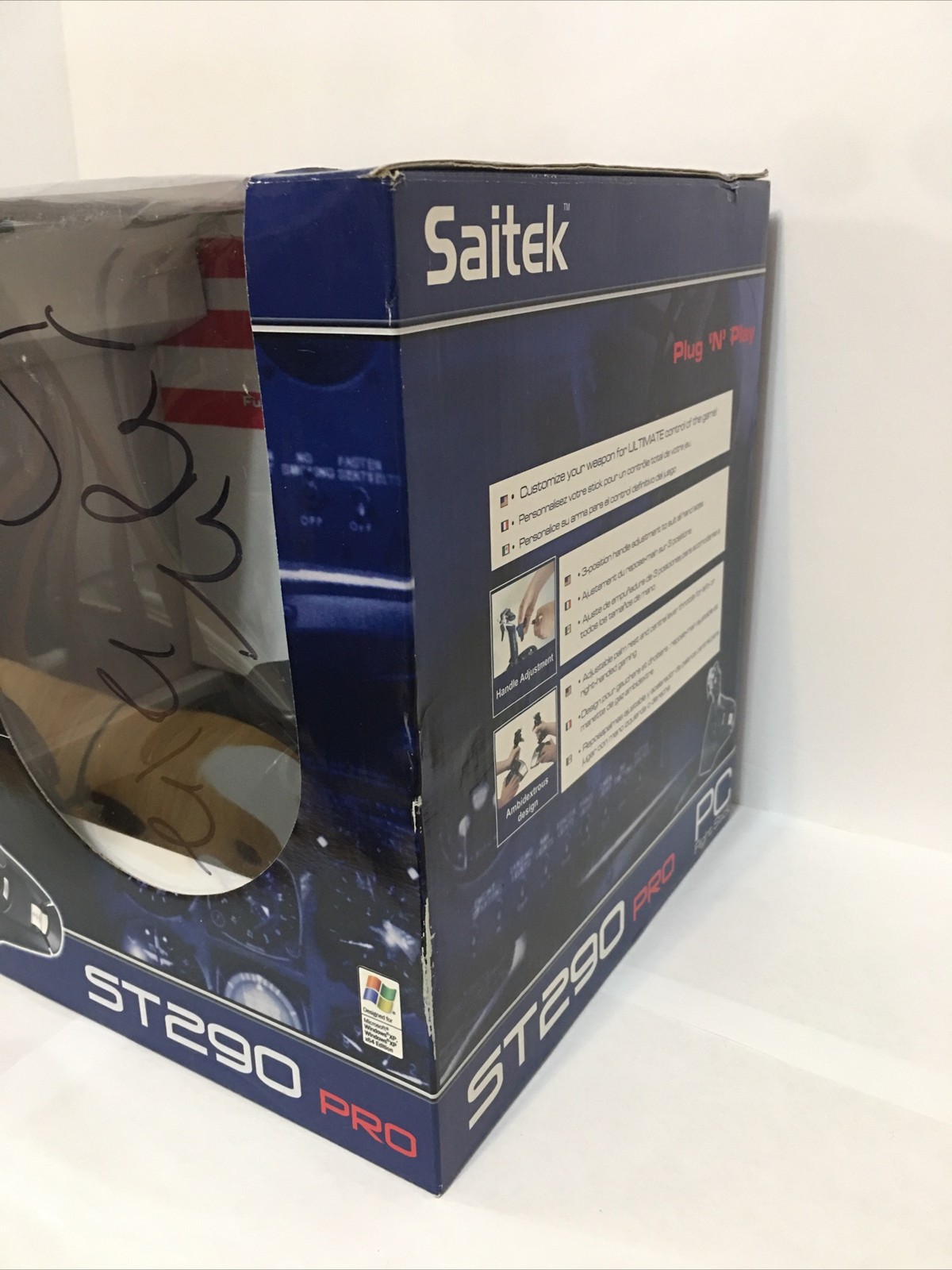 Saitek ST290 Pro USB Flight Stick Joystick PC Gaming Controller, Tested