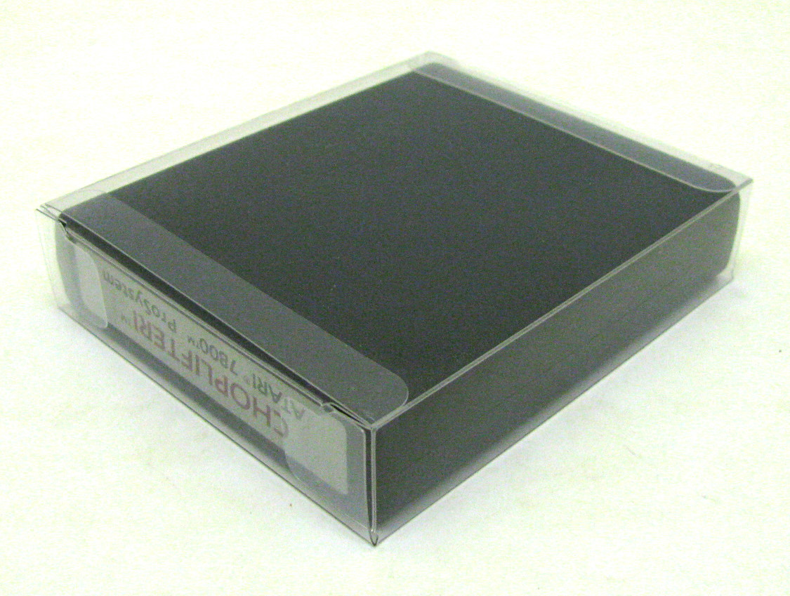 25x CLEAR PLASTIC PROTECTIVE BOX SLEEVE FOR ATARI 7800 GAME CARTRIDGES