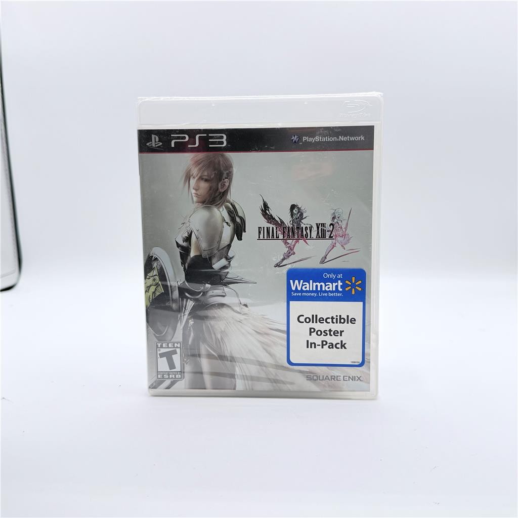 Final Fantasy XIII-2 (Sony PlayStation 3, 2012) With Poster – NEW SEALED!