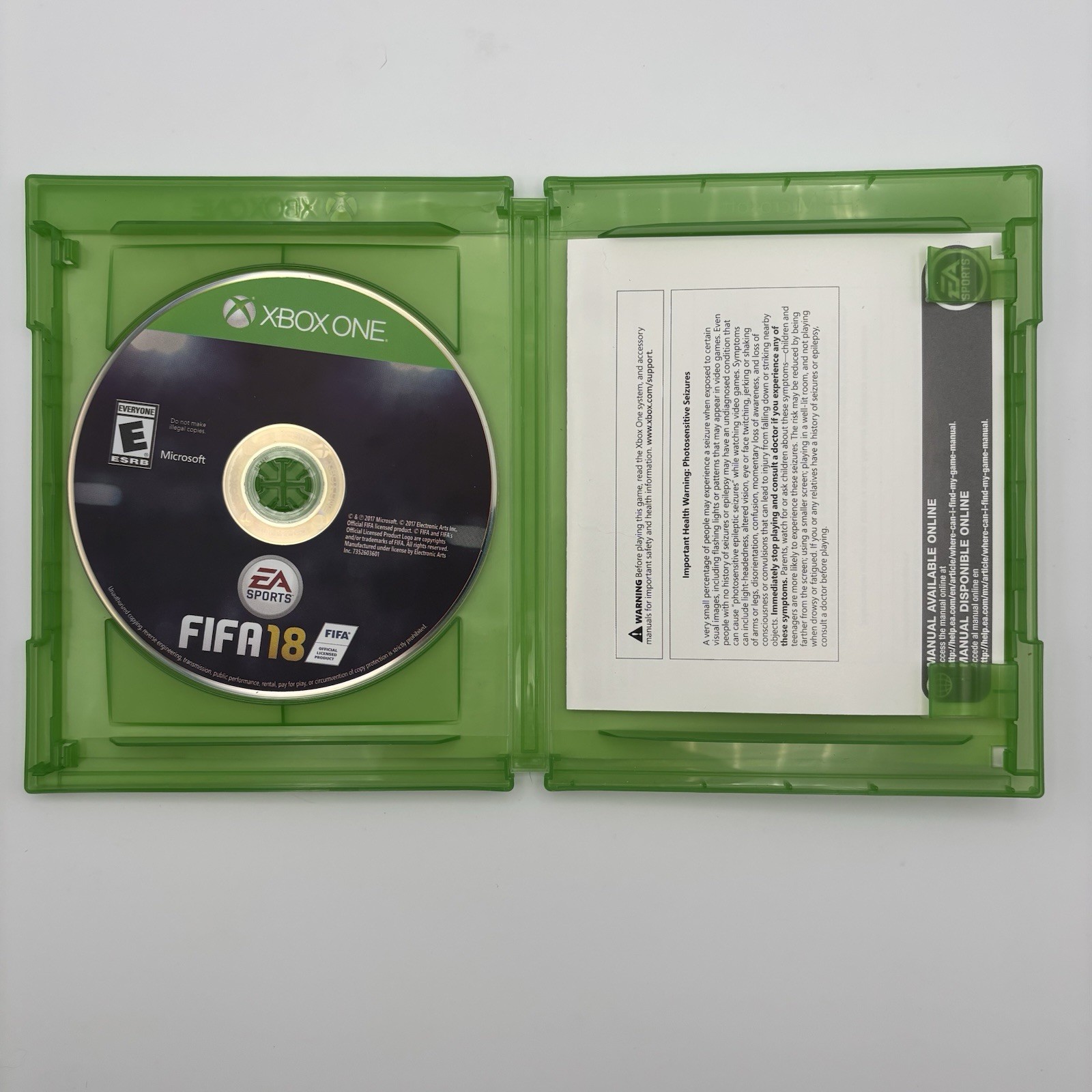 FIFA 18 Ronaldo Edition Microsoft Xbox One Video Game Sports Soccer Football