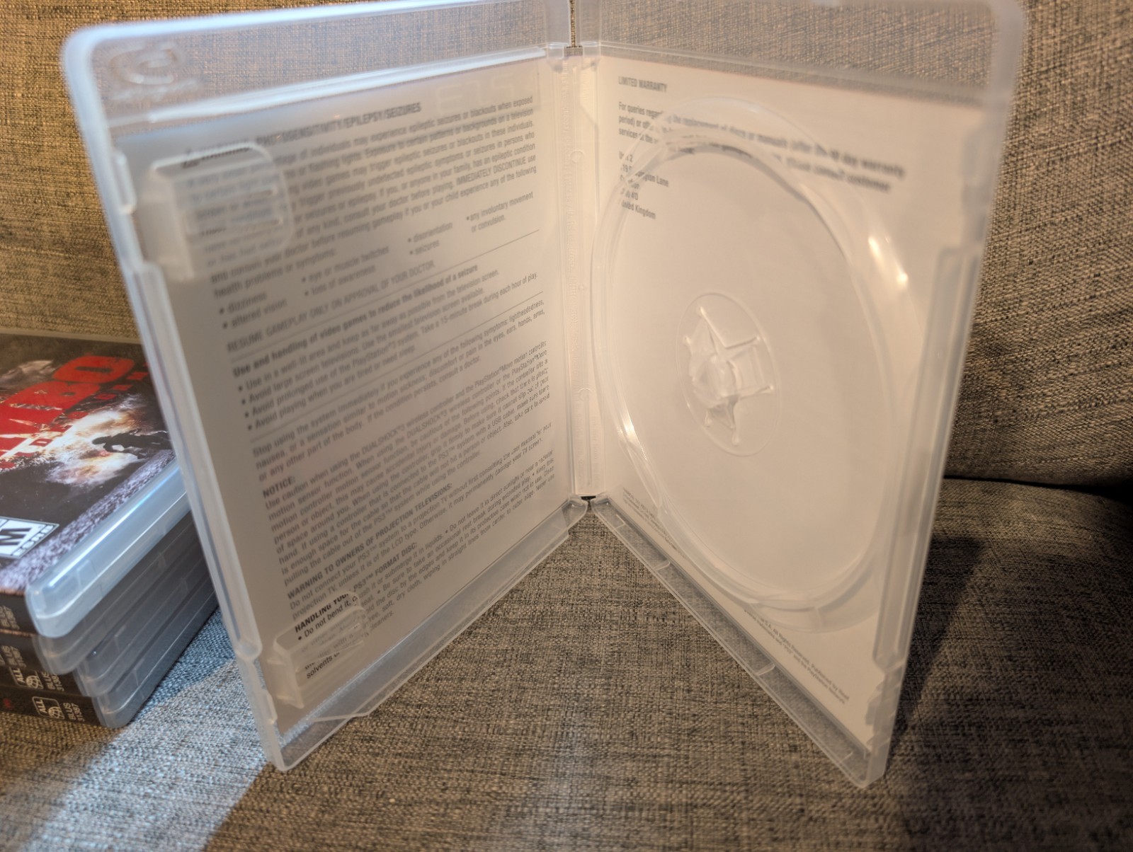 USA Rambo PS3 Case and artwork only (Never had manual) RARE PlayStation 3