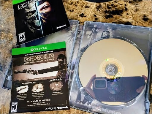Dishonored 2 Collector’s Edition Xbox One – Steelbook – no poster -PRE-OWNED