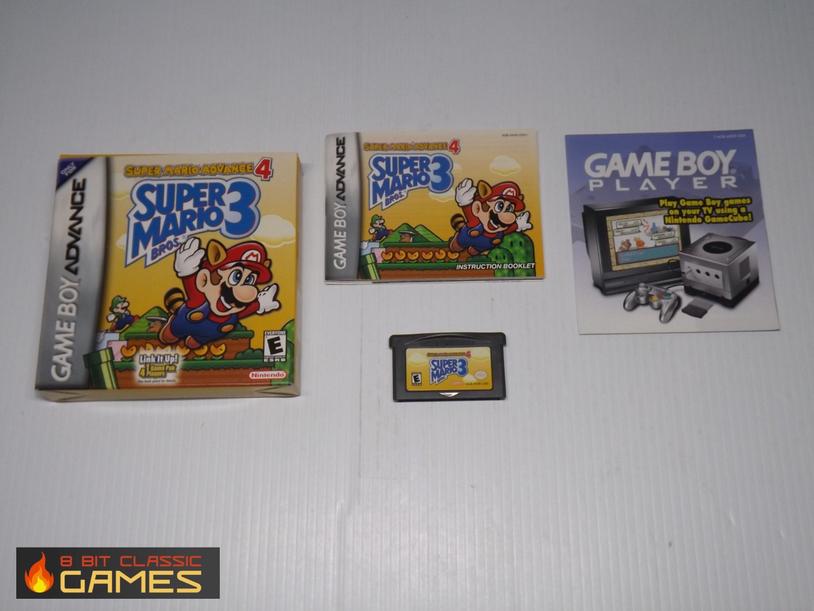 Super Mario Bros. 3 – COMPLETE BOX – NINTENDO Gameboy Advance – 77a