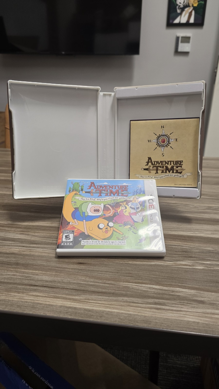 Adventure Time: Hey Ice King Nintendo 3DS Collector’s Edition – No Stylus
